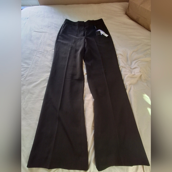 Tahari Pants - NWT Tahari Black Women's Wide Leg Dress Trousers sz 6